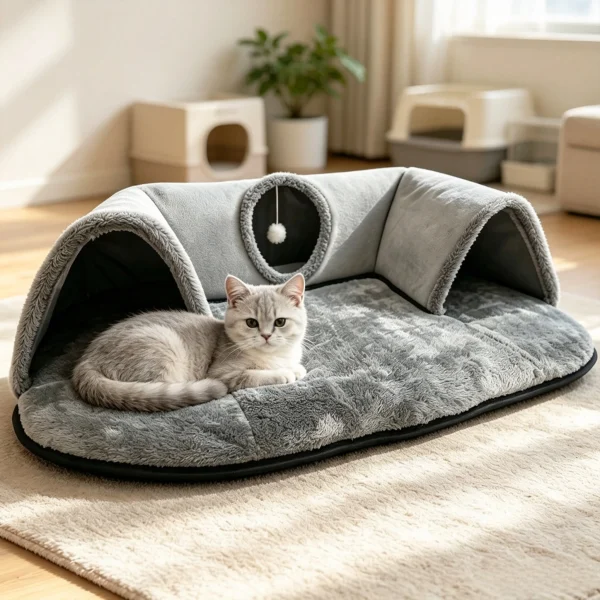 Cat Soft Tunnel Bed