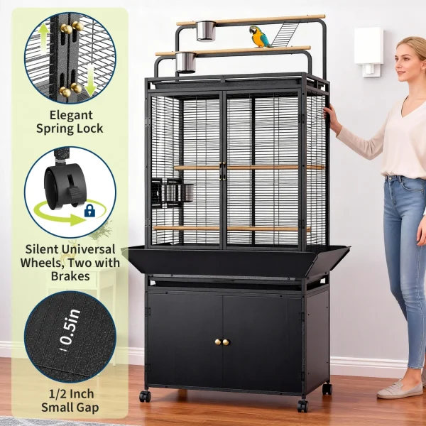 71" Large  Bird Cage