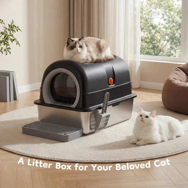 Stainless Cat Litter Box