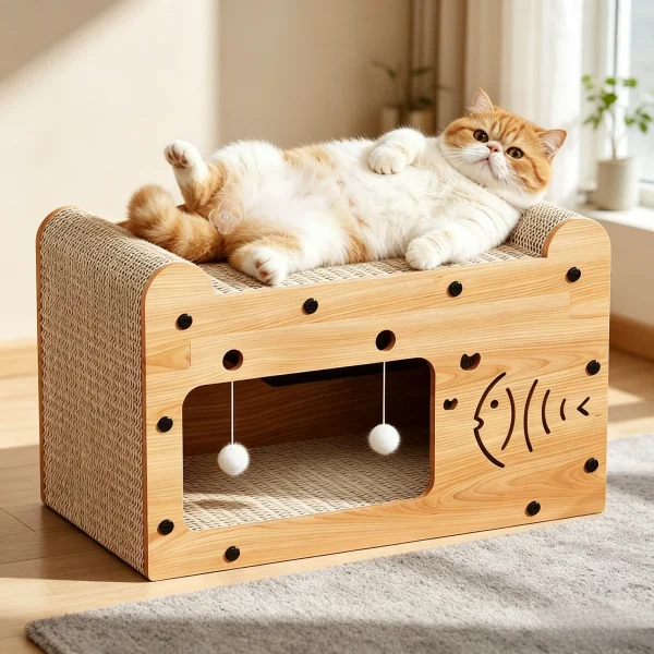 Cat Scratcher Lounge Bed