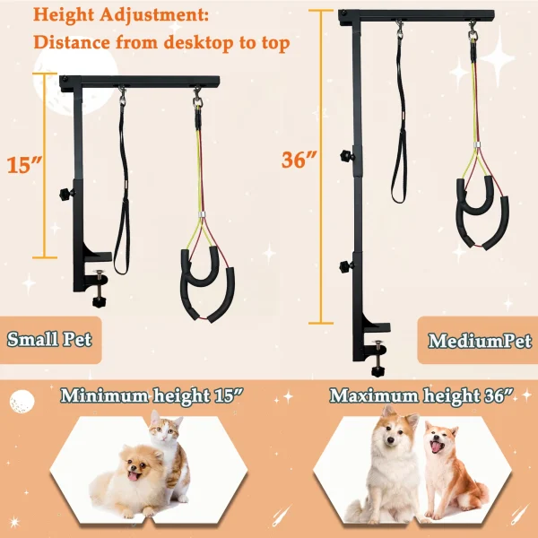 Dog Grooming Table Adjustable