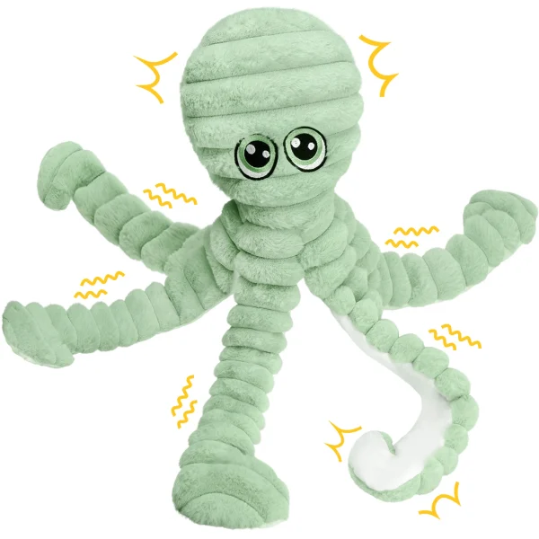 Octopus Squeaky Plush Toy,