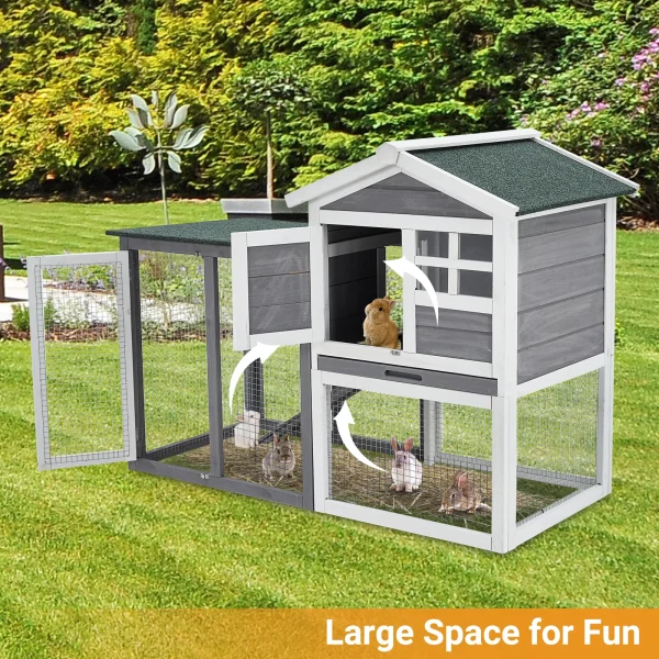 Hutch Rabbit/Chicken 2-Tier